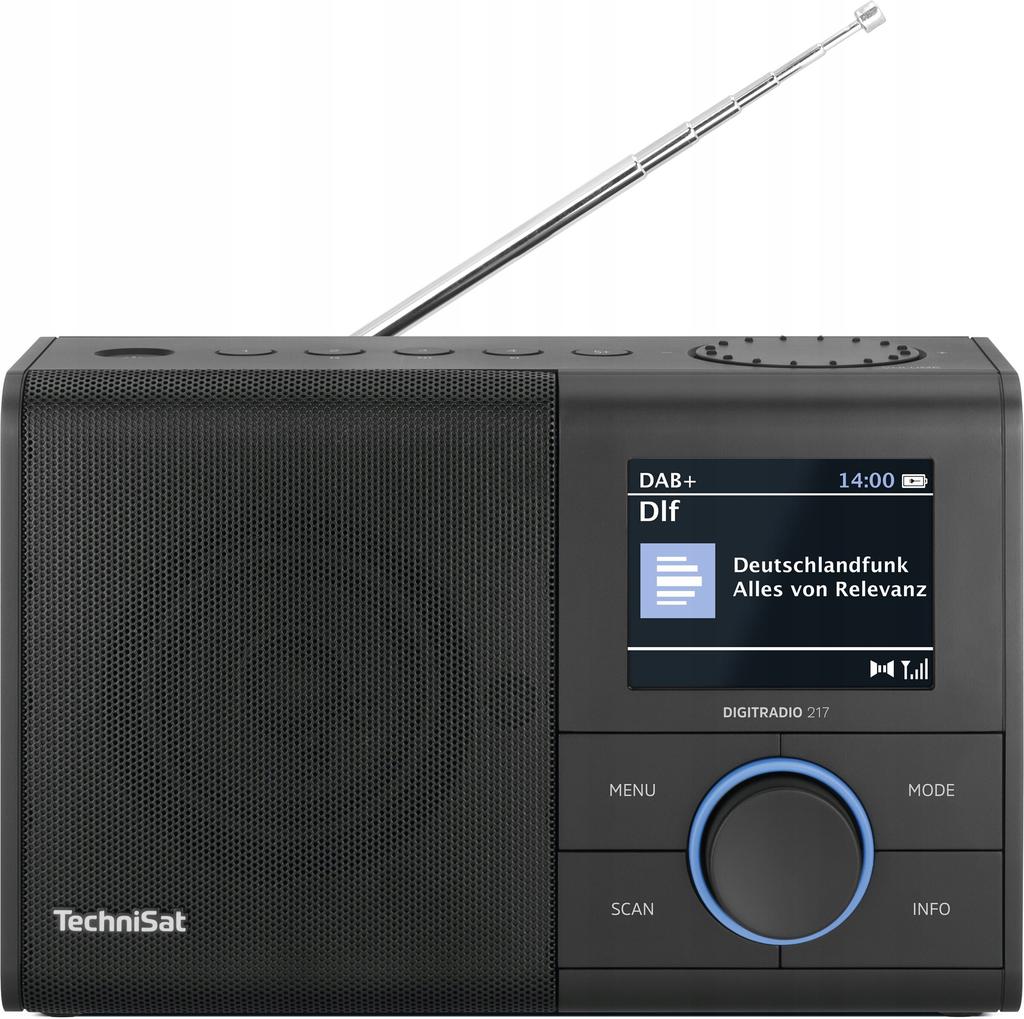 TechniSat DIGITRADIO 217 DAB+ FM Portable Radio Bluetooth Screen