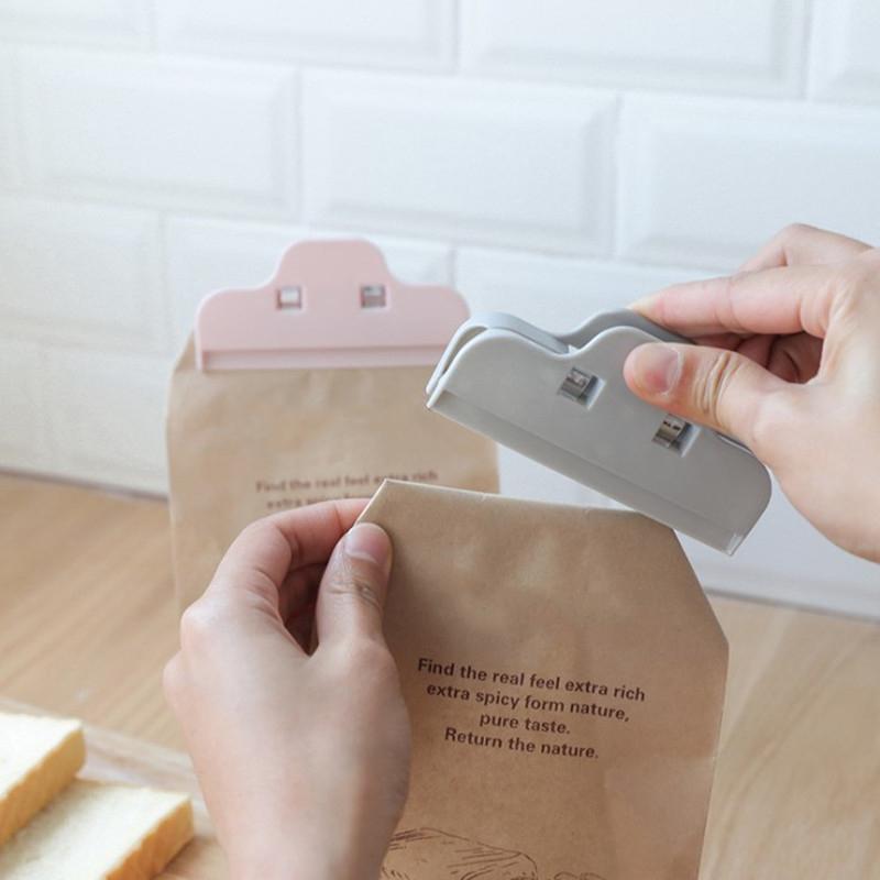 Moisture-proof Kitchen Clips Plastic Tool Snack Clip Food Bag Sealing Portable Sealer Clamp Food Preservation Home Supply Storage Food Supply