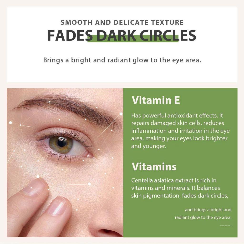 Крем для кожи вокруг глаз, уменьшающий пигментацию и осветляющий кожу, нежный и не раздражающий, оставляя кожу мягкой и нежной.