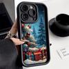Мягкий чехол Sky Eye Ladder для Infinix Note 30 Hot 50 40 Smart 8 9 OnePlus Google Все модели Infinix Чехлы для телефонов Чехол NY28 Рождественская елка Санта-Клаус