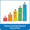 Деревянные блоки Numberblocks Игра с числами Строительные блоки Развивающая игрушка 96931 Оригинальные 1-5