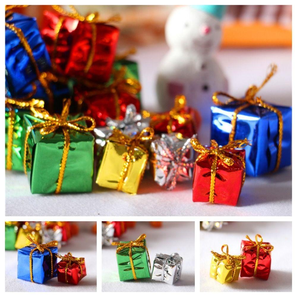 Pretend Play 1:6/1:12 Dollhouse Furniture Doll House Accessories Photographic Prop Simulation Xmas Gift Box Toy Cute