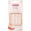 Kiss Salon Acrylic French Nail Tips Prestaking