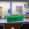 Hardware Storage Box with Handle for Tool Organization In Workshops