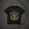 Men's Motorcycle T-shirt Moto 100% Cotton Black M