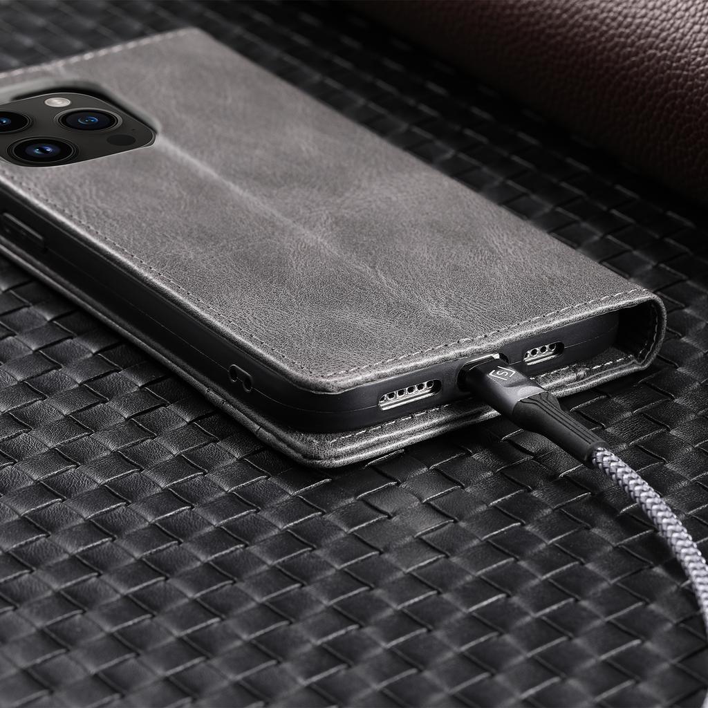 Откидной чехол-кошелек с защитой от кражи, магнитный кожаный чехол для iPhone 15, 14, 13, 12, 11 Pro Max XS MAX 8P 7P/Samsung S23 S22 S21 Ultra Plus A14 A54 A13 A53