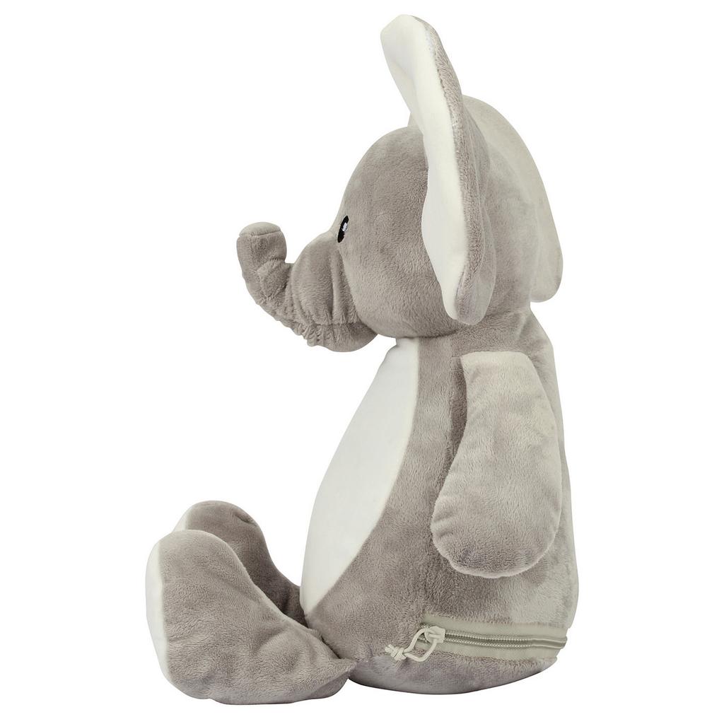 Mumbles Zipped Elephant Plush Toy