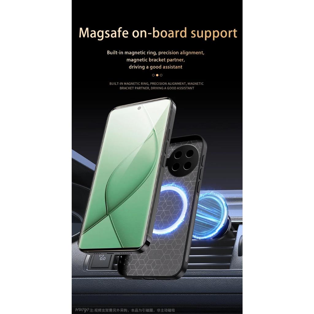 Leather Case for Tecno Spark 20 Pro+ Plus Wireless Charge Car Magnetic Holder Silicone Hard Phone Cover TecnoSpark20Pro+Plus KJ7