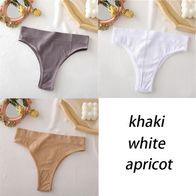 Women's Panties Seamless High Waisted Underwear Women Comfortable Panties Women Sexy Underpants For Women 3PCS/Set