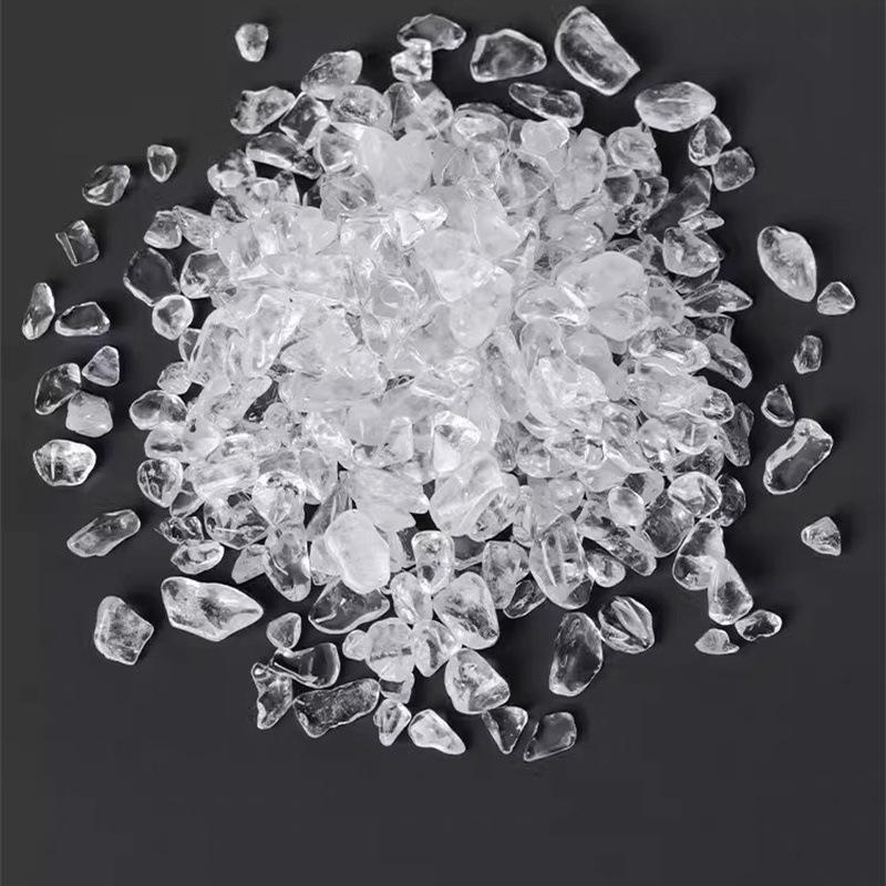 White Crystal Purification Bowl: Demagnetization Stone, Amulet Salt Container, Gem Glass.