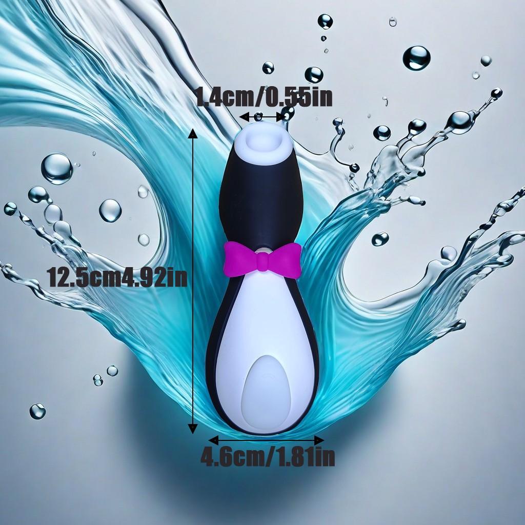 Satisfyer Pro Penguin Стимулятор клитора с функцией всасывания – Игрушка с воздушными импульсами для женщин, перезаряжаемый внешний массажер с бесшумным дизайном