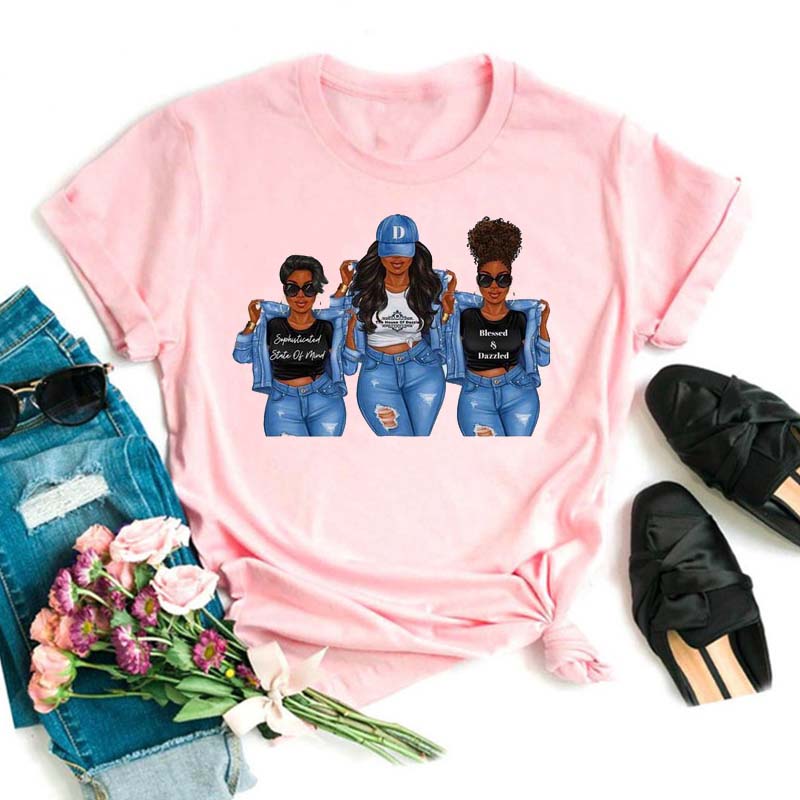 Fashion Friends Женская футболка с рисунком из мультфильма Женская футболка в стиле хип-хоп Женские рубашки Летний топ Уличная женская одежда