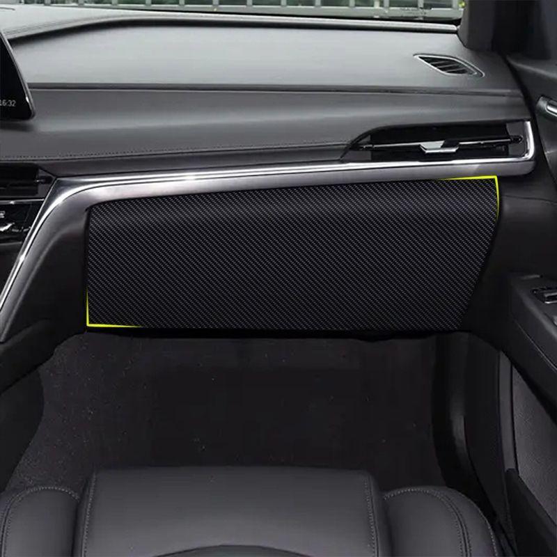 Для Cadillac CT6 2026-2026 Автомобильные накладки на двери от пинков Защитные наклейки на перчаточный ящик Пленка, устойчивая к грязи и царапинам Декор интерьера