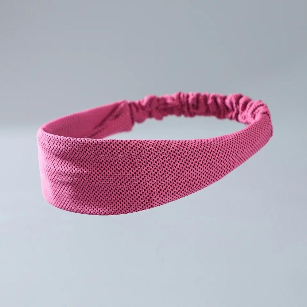 Quick Dry Sport Headband Breathable Fitness Sweatband Summer Cool Elastic Headband  Gym