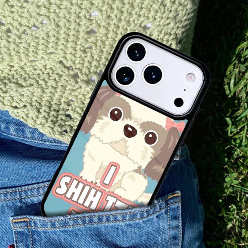I-Shih-Tzu-Not phone case cover Compatible with for IPhone 17air 16e 15 14 13 12 11Pro Max 17 Air