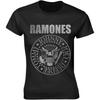 Ladies The Ramones Seal Punk Rock Heavy Metal Официальная футболка Женская футболка для девочек