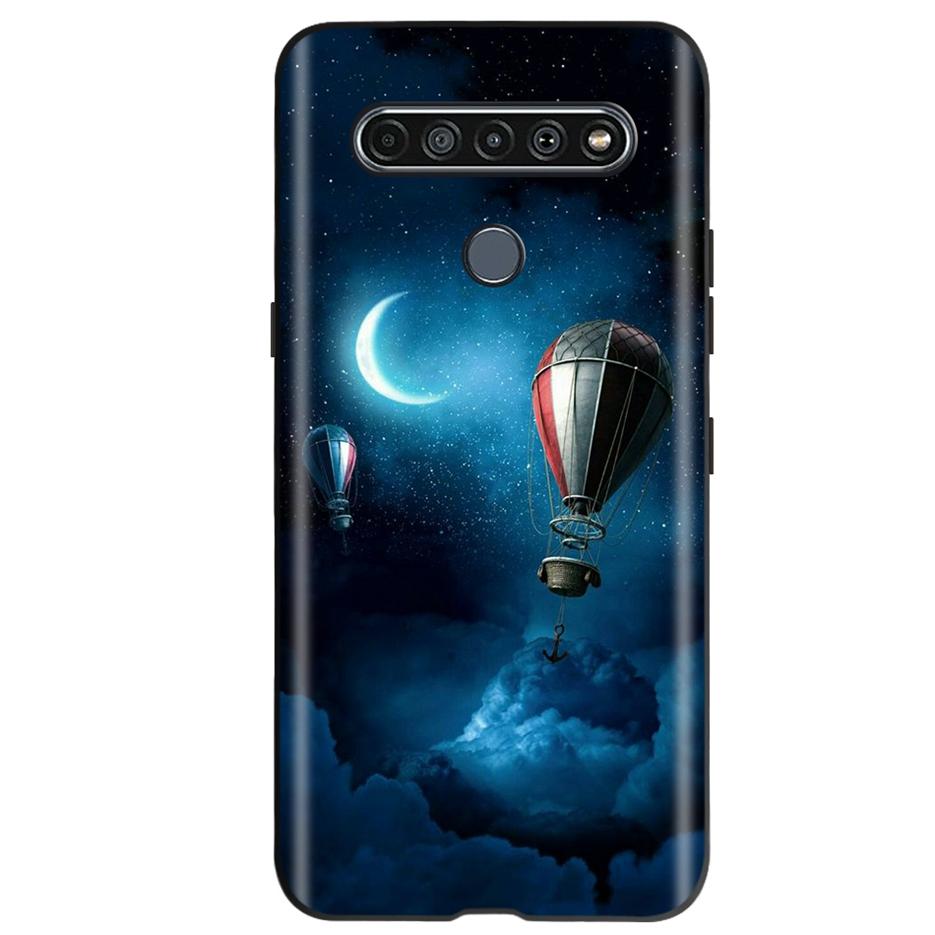 Чехол для LG K61 2020 Милый Кот Бабочка Мягкий Силиконовый Ударопрочный Чехол для Телефона Для LG K61 K 61 Fundas Case LGK61 Coque 6.53'' Shell