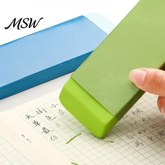 No Residue Eraser Large Pencil Eraser, Soft Rubber Erasers for School, Heavy Duty Stationery Office, Art Sketching, Drawing, Homework, Exams, Supplies