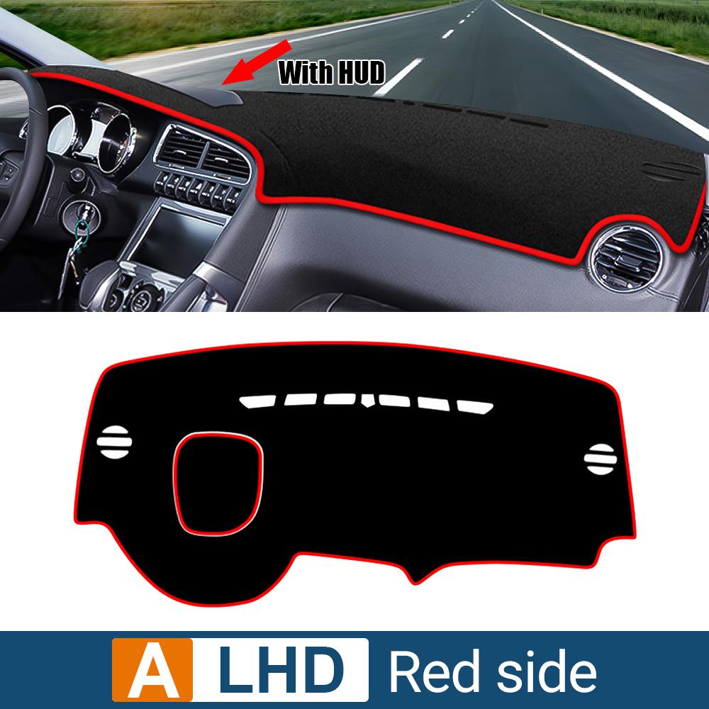 Для Peugeot 3008 2008 2009 2010 2011 2012 2013 2014 2015 Накладка на приборную панель автомобиля Солнцезащитный коврик Предотвращающий блики Анти-УФ коврик Аксессуары