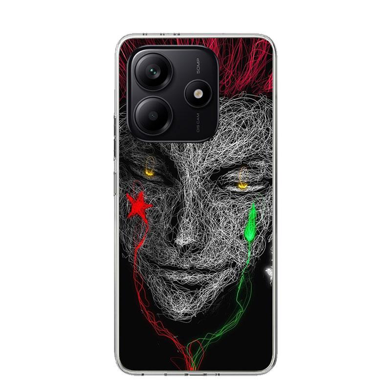 Huner X-Hunters Hisoka Phone Case For Xiaomi Redmi Note 13 14 15 Pro Plus 12S 12 14S 11S 11E 10 10S 11 11T 5G 4G Cover Coque Red
