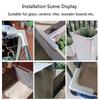 1 шт. Садовый забор Керамическая плитка Стыковка Панель DIY Усиленный зажим Стеклянный зажим Комбинация Крепежный зажим Для аквариума Шкафа