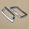 Для Nissan Qashqai X-Trail Rogue Sport Хромированная накладка на воздуховоды на приборной панели