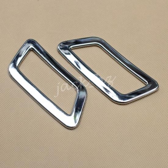 Для Nissan Qashqai X-Trail Rogue Sport Хромированная накладка на воздуховоды на приборной панели