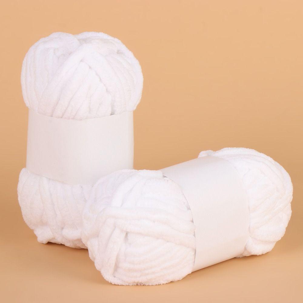 Цветная грубая шерстяная нить Толстая пряжа для ручного вязания из синели Новая пряжа Ice Strip Thread