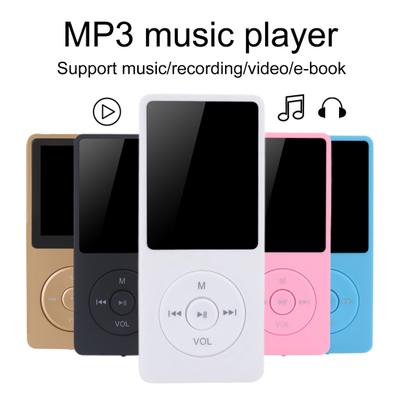 MP4-плеер с SD-картой объемом 16 ГБ, музыка без потерь, встроенный динамик, диктофон, высококачественный звуковой плеер