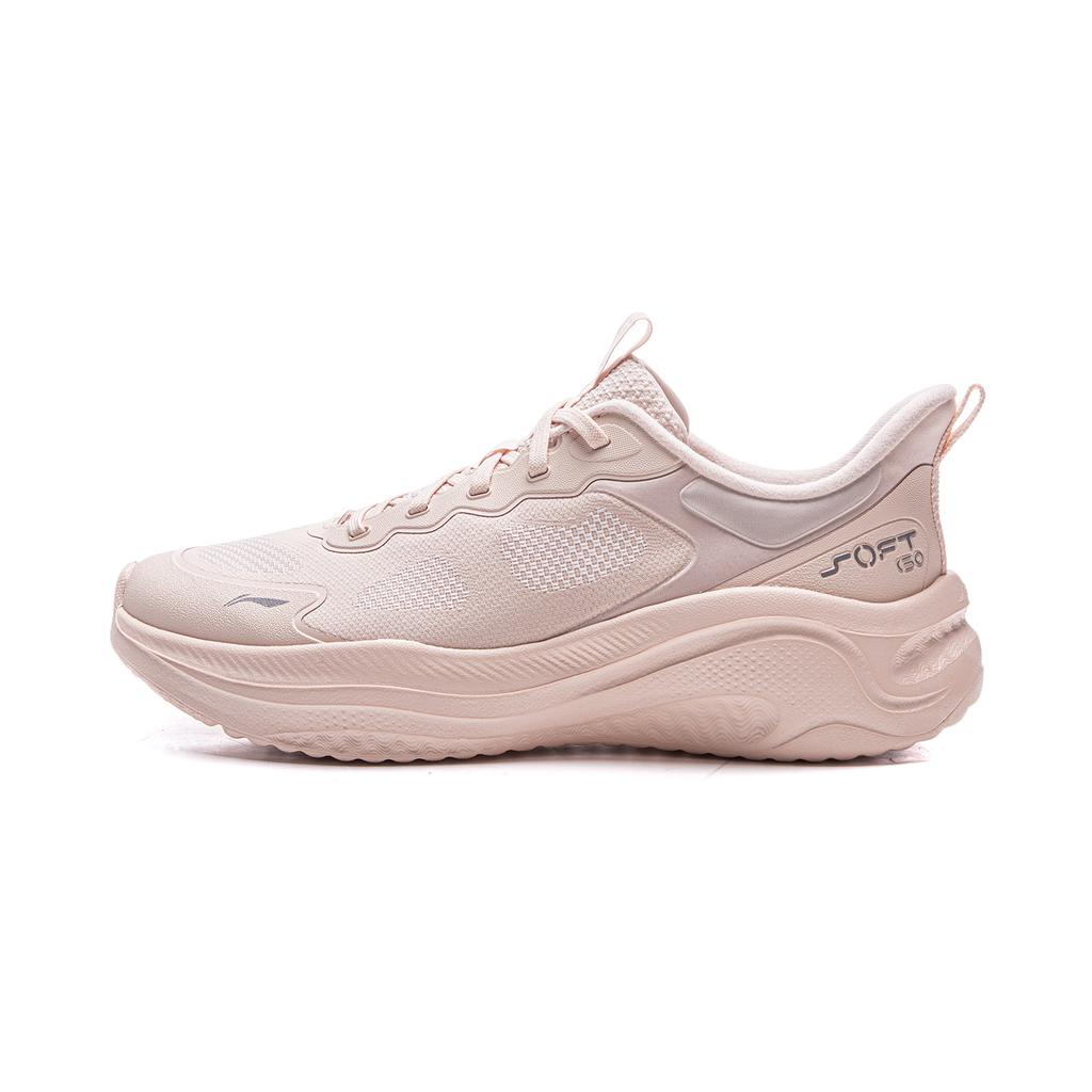 Li Ning SOFT GO 2 WMS Амортизация Нескользящие Износостойкие Поддержка Отскок Низкие Повседневная Обувь Женская AGLV064-5