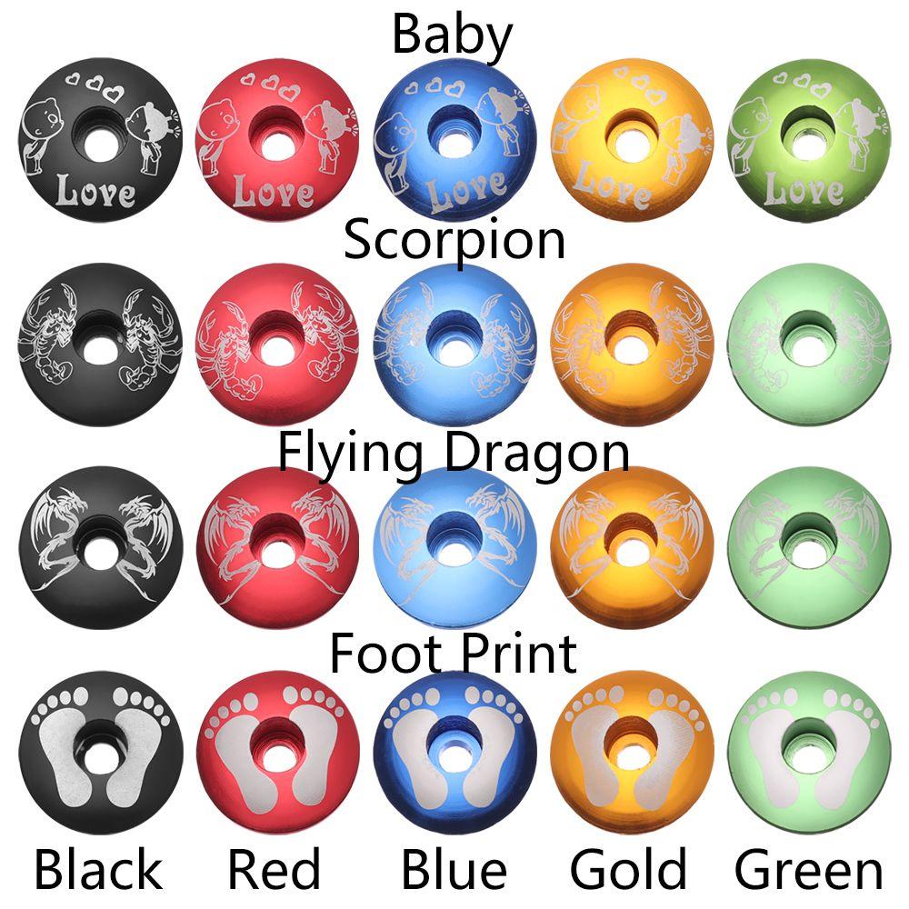 Alloy Fixed Gear Bike Front Lid Bicycle Headset Cover Bowl Covers Ultra-ligh Headsets Parts