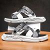 Fashion Fashion Designer Men's Sandals Breathable Casual Shoes for Men Outdoor Non Slip Beach Sandals 2024 New Male Platform Sandalias