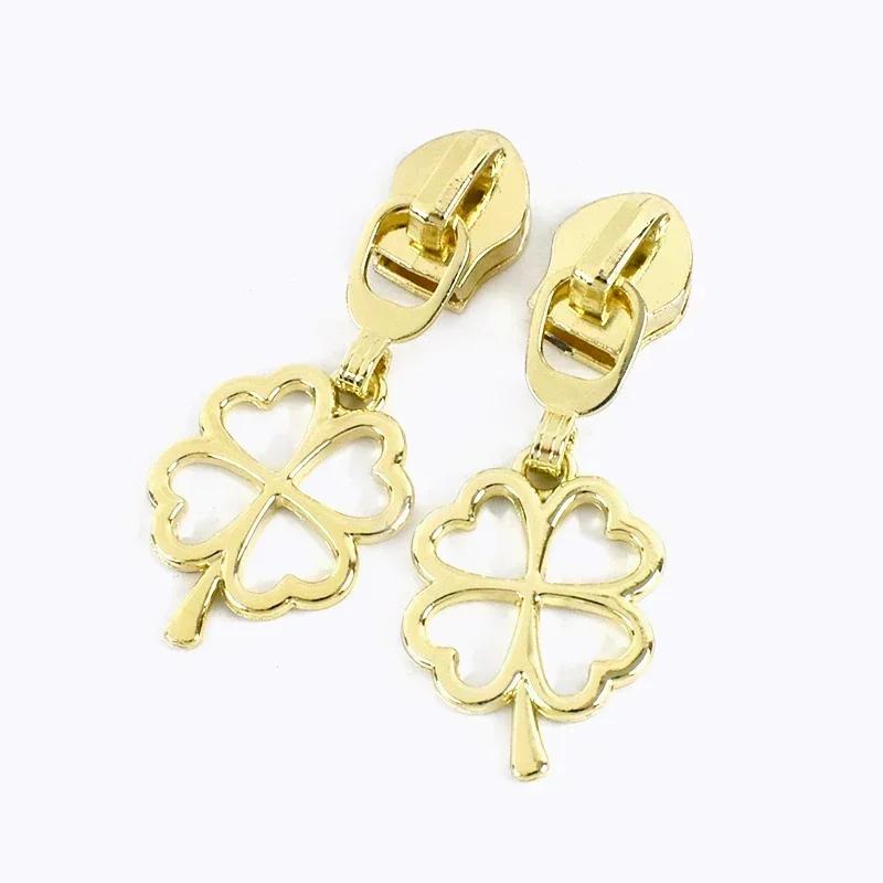 Meetee 5/10/20 шт. 5# Бегунок для молнии для нейлоновых молний Пластиковые спиральные молнии Головки бегунка Ремонтные наборы DIY Швейные аксессуары для одежды