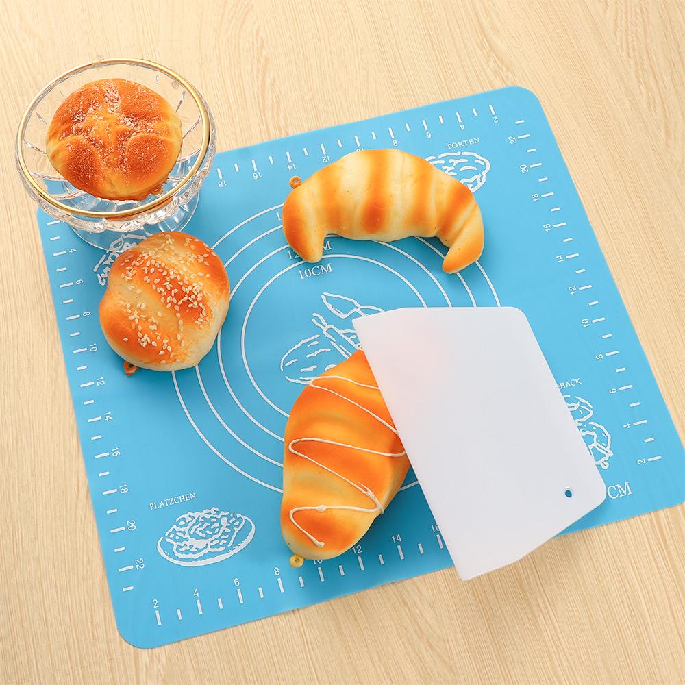 Rolling Cooking Kitchen Silicone Kneading Dough Pad Baking Mat Pastry Rolling Mat Bakeware Liners