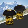 Men's Hiking Outdoor Running T-Shirts Fashion 3D Printed Design T Shirt for Men Wall Climbing and Trail Camping Drifit Clothing