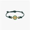 Versace Leather Bracelet Medusa Crystal Braid 1019668 1a05169 1ga9v