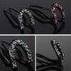 Hair Pin Comb Lady Hair Clasp Rhinestone U-Shaped Headdress Classical Hair Clip Updo