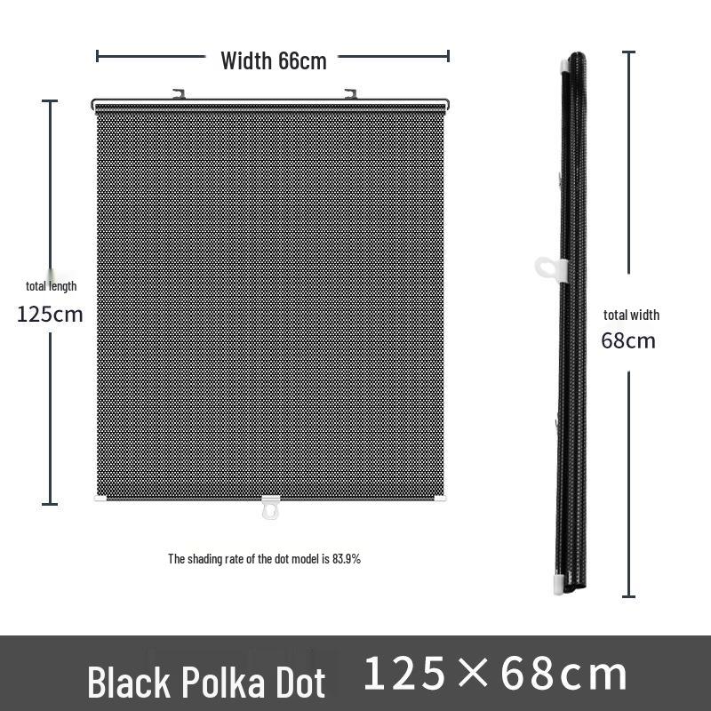 Automatic Retractable Car & Home Sunshade Screen and Side Shield