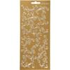 Stickers - Gold - Decorative Sheets - 1 Piece - Mixed - Adult