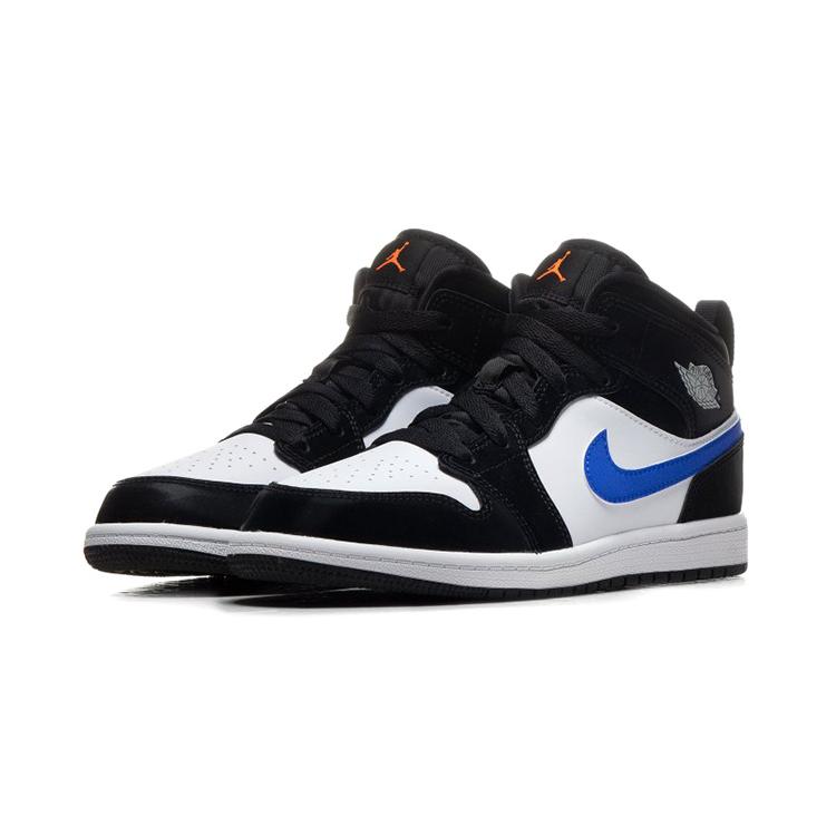 Jordan 1 Mid PS Черный Синий Гонщик 640734-084