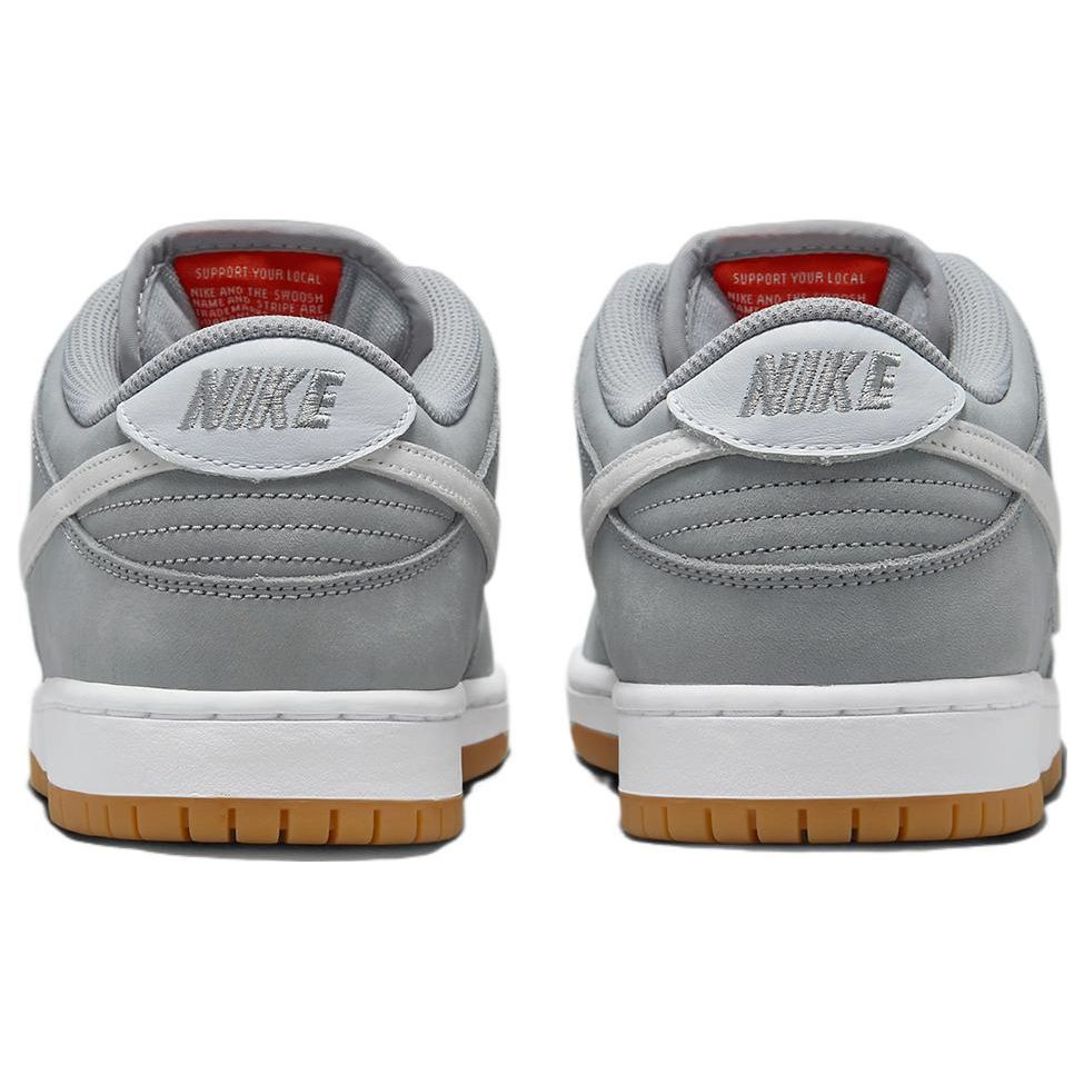 Nike Кроссовки унисекс Dunk Low Pro ISO SB Wolf Grey Gum White Gum-Light-Brown Pure-Platinum DV5464-001