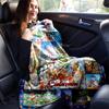 1pc. Disney Christmas Collage Throw Blanket, Festive Cartoon Characters for All Seasons, Perfect Home Decor Gift, Soft and Cozy Blanket for