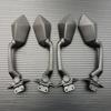 Motorcycle Mirrors Side Mirror For Yamaha TMAX 530 Rearview Mirror T-MAX 530 TMAX530 View Side Mirror 2012- Carbon Fiber