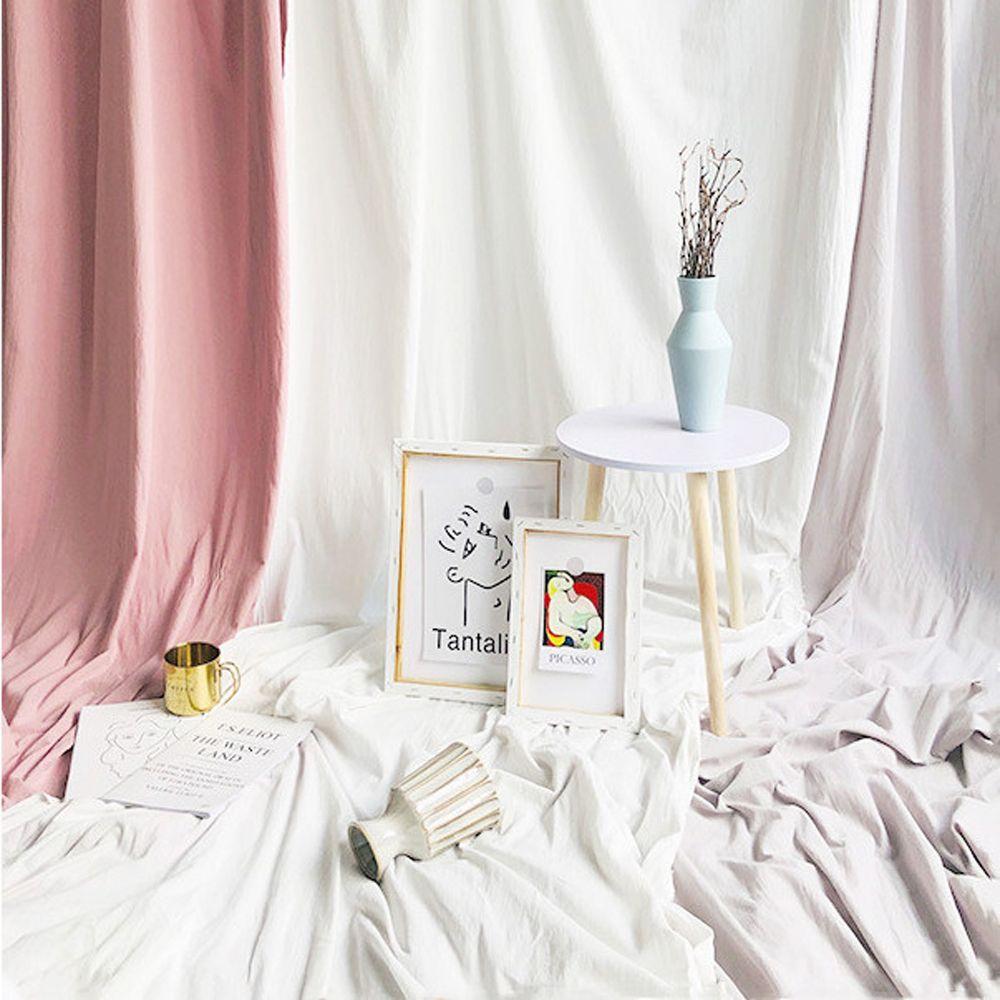 Хлопок Лен Белый и Серый Фон Фон для Фотосъемки Хлопчатобумажная Ткань Фон Ткань