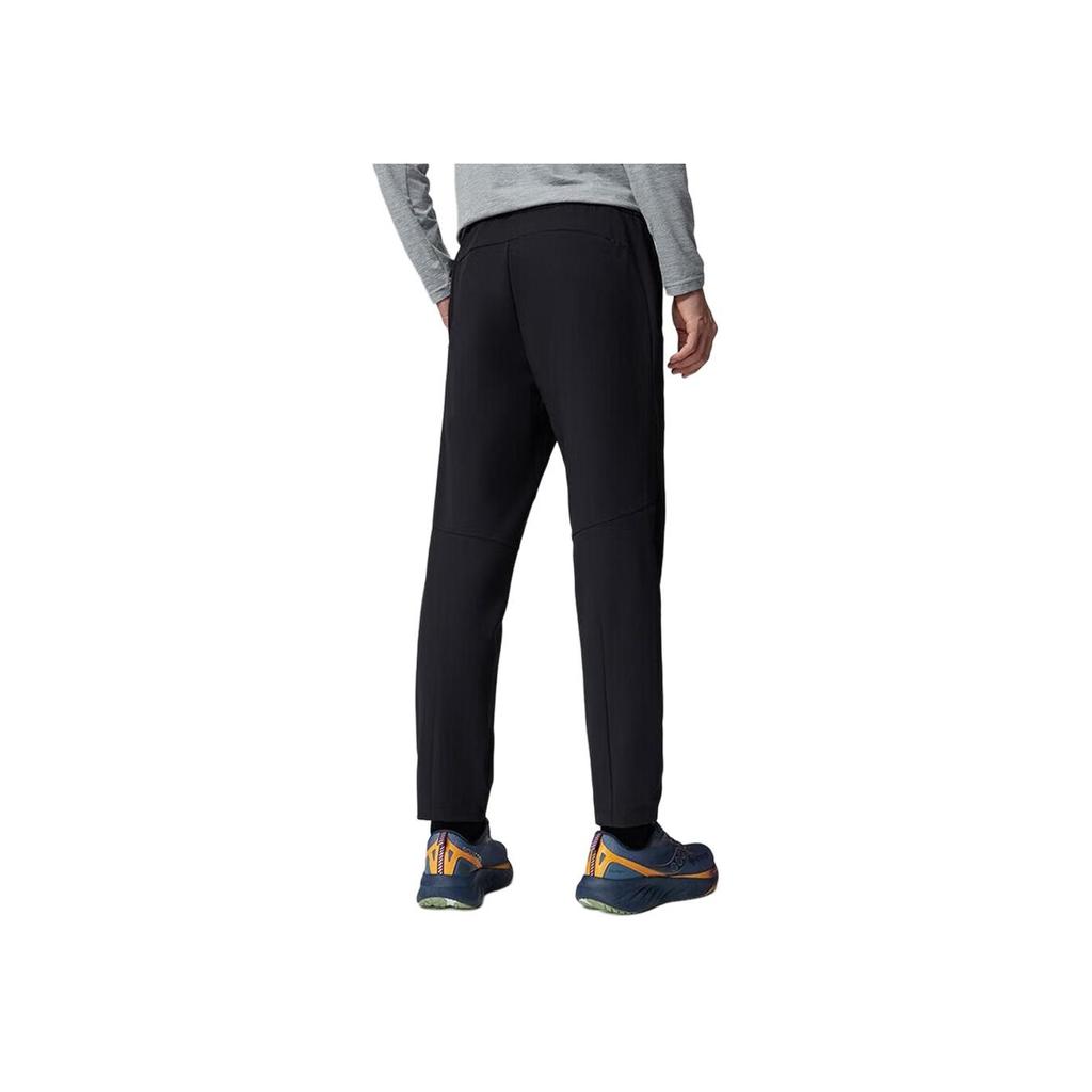 SAUCONY Мужские спортивные брюки Urban Commuter Series Stretch средней посадки, прямые, трикотажные, черные SC2240114E-BK01