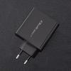 Ładowarka sieciowa Qoltec 63W | 5-20V | 1.5-3A | USB typ C PD | USB QC 3.0 | Czarna