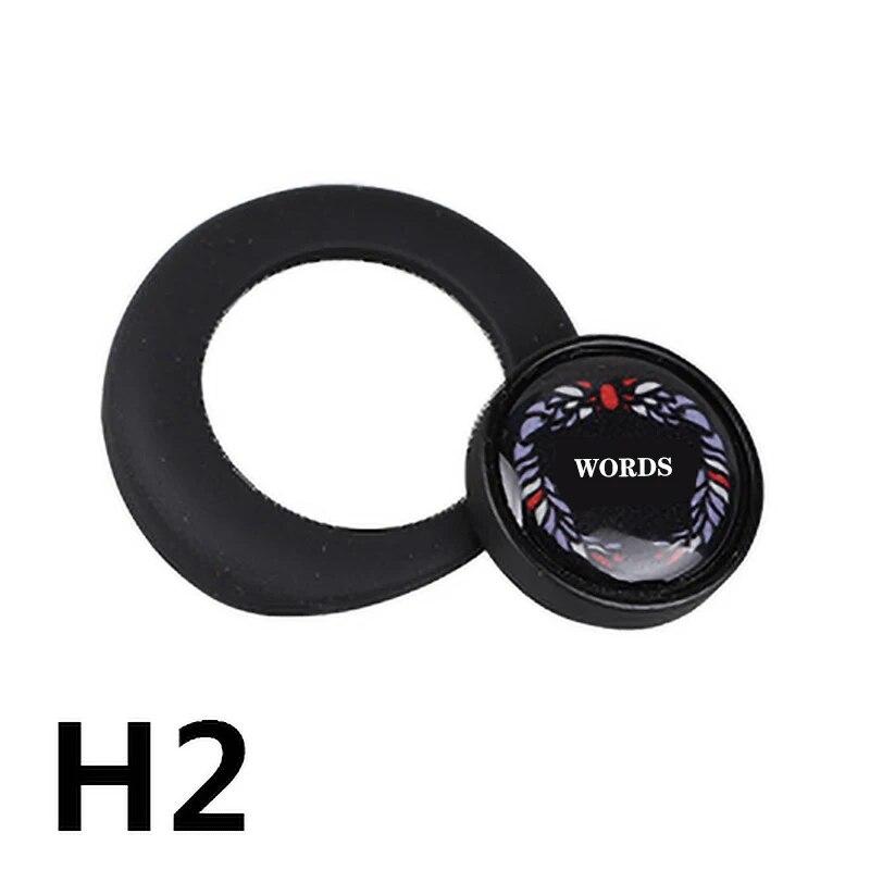 Одна кнопка «Пуск», декоративная наклейка для автомобиля, серебристый и черный металлический материал, эпоксидная смола, узор для MINI COOPER R55 R56 R60 R61