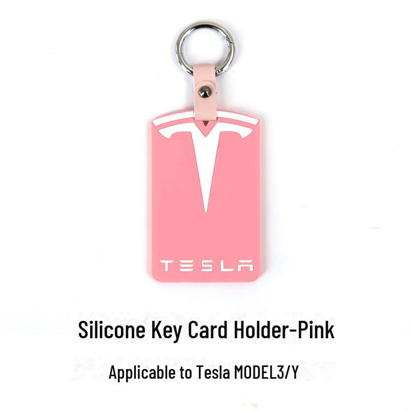 Tesla Model 3/Y Waterproof Silicone Key Card Cover – Wear-Resistant Protective Shell