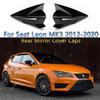 Для Seat Leon MK3 MK3.5 5F 2 шт. глянцевая крышка зеркала заднего вида, накладка в виде ракушки, рамка Leon ST SC FR Cupra