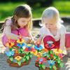 Large building blocks flowers garden bouquet children creative set xxl